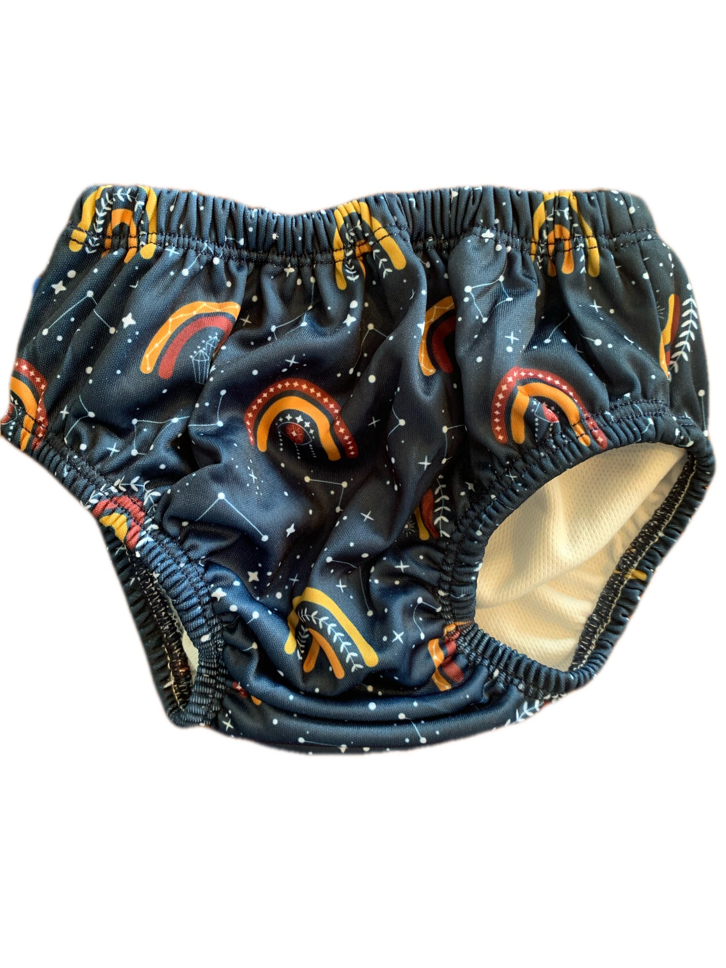 Reusable Swimming Nappy - Stars & Rainbows