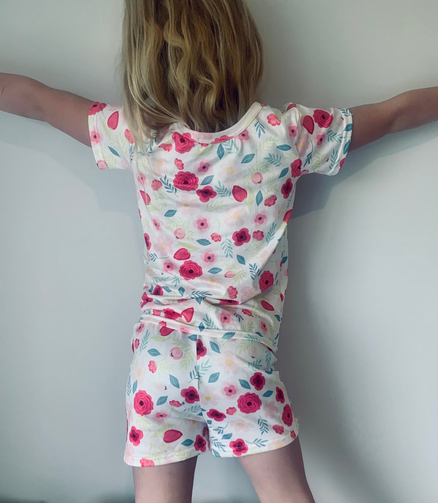 Girls Summer PJs - florals