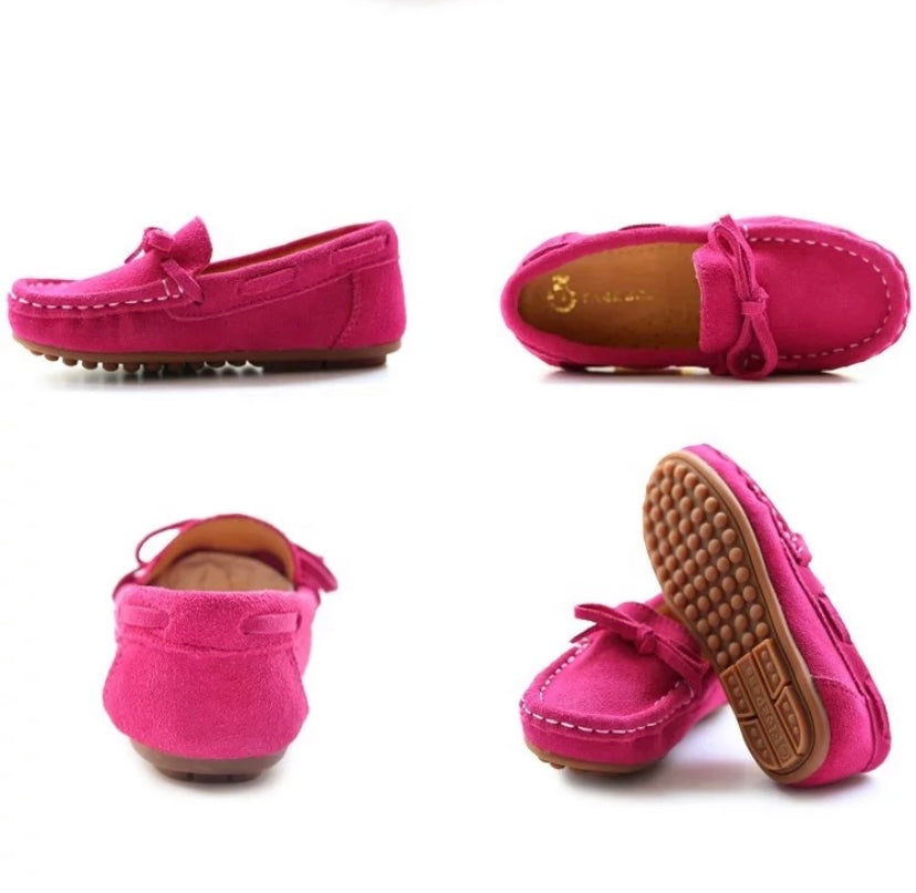 Kids Leather Loafers
