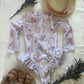 Girls long sleeve togs - Rainbows