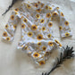 Girls long sleeve togs - Sunflowers