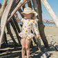 Girls long sleeve togs - Sunflowers
