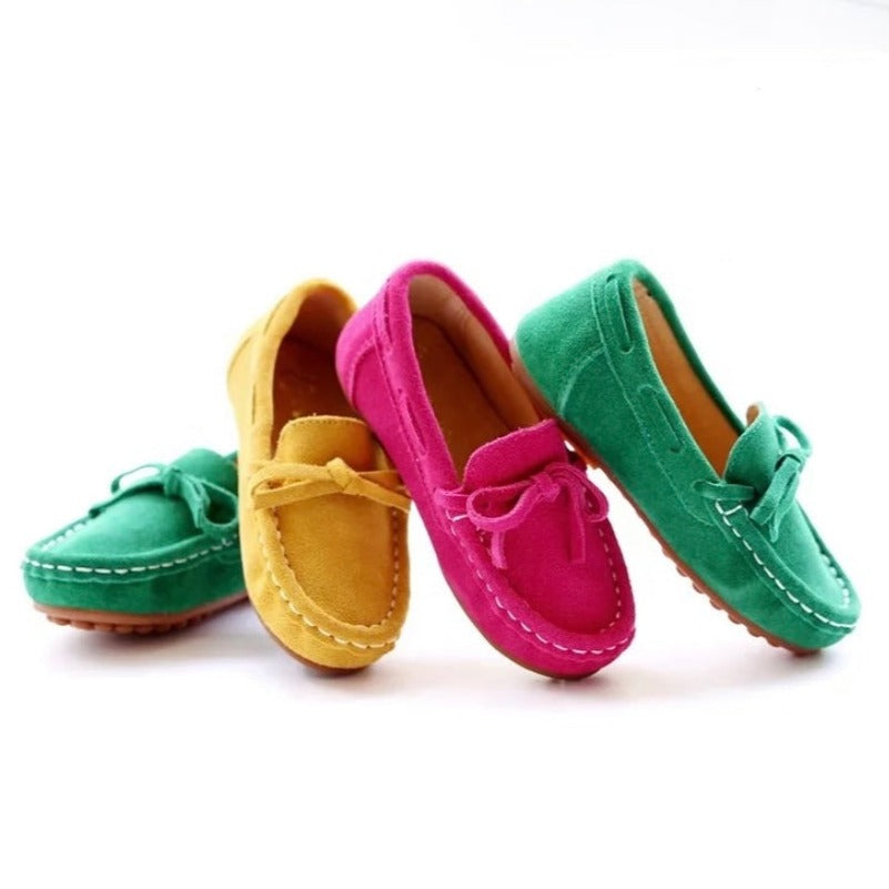 Kids Leather Loafers